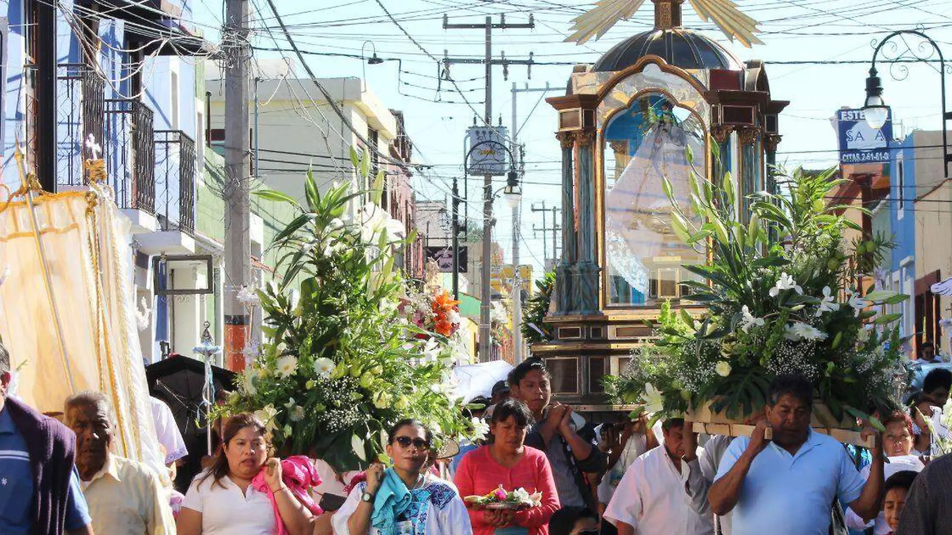 Virgen de los Remedios impone fe en Cholula, se realizan 45 celebraciones en torno a su nombre